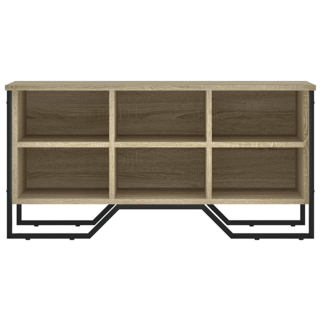 Scarpiera Rovere Sonoma 90x38x45,5 cm in Truciolato
