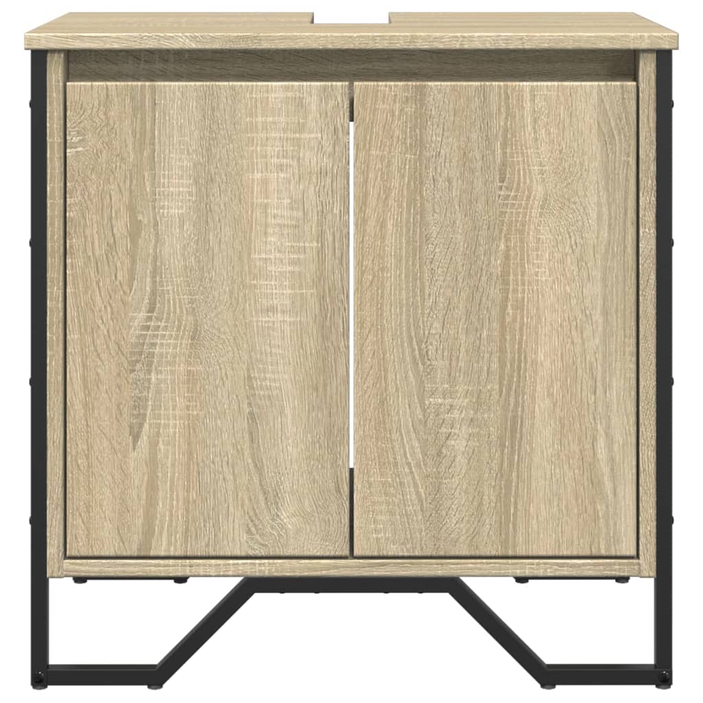 Mobile Lavabo Bagno Rovere Sonoma 60x35x60 cm in Truciolato