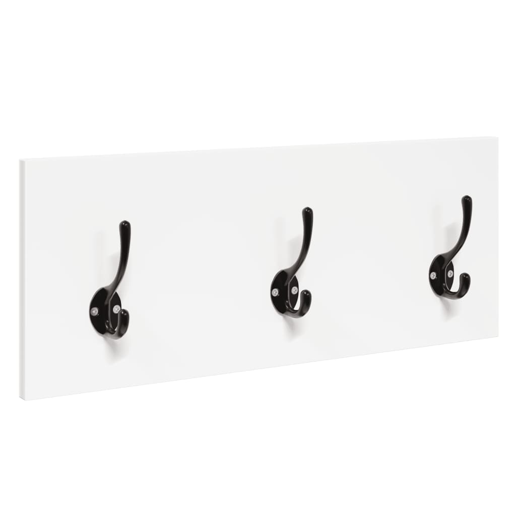 Set Mobili da Ingresso 4 pz Bianco in Legno Multistrato