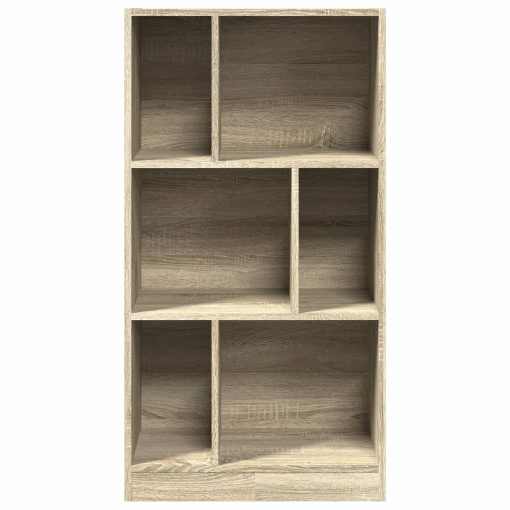 Libreria Rovere Sonoma 57x28,5x107,5 cm in Legno Multistrato