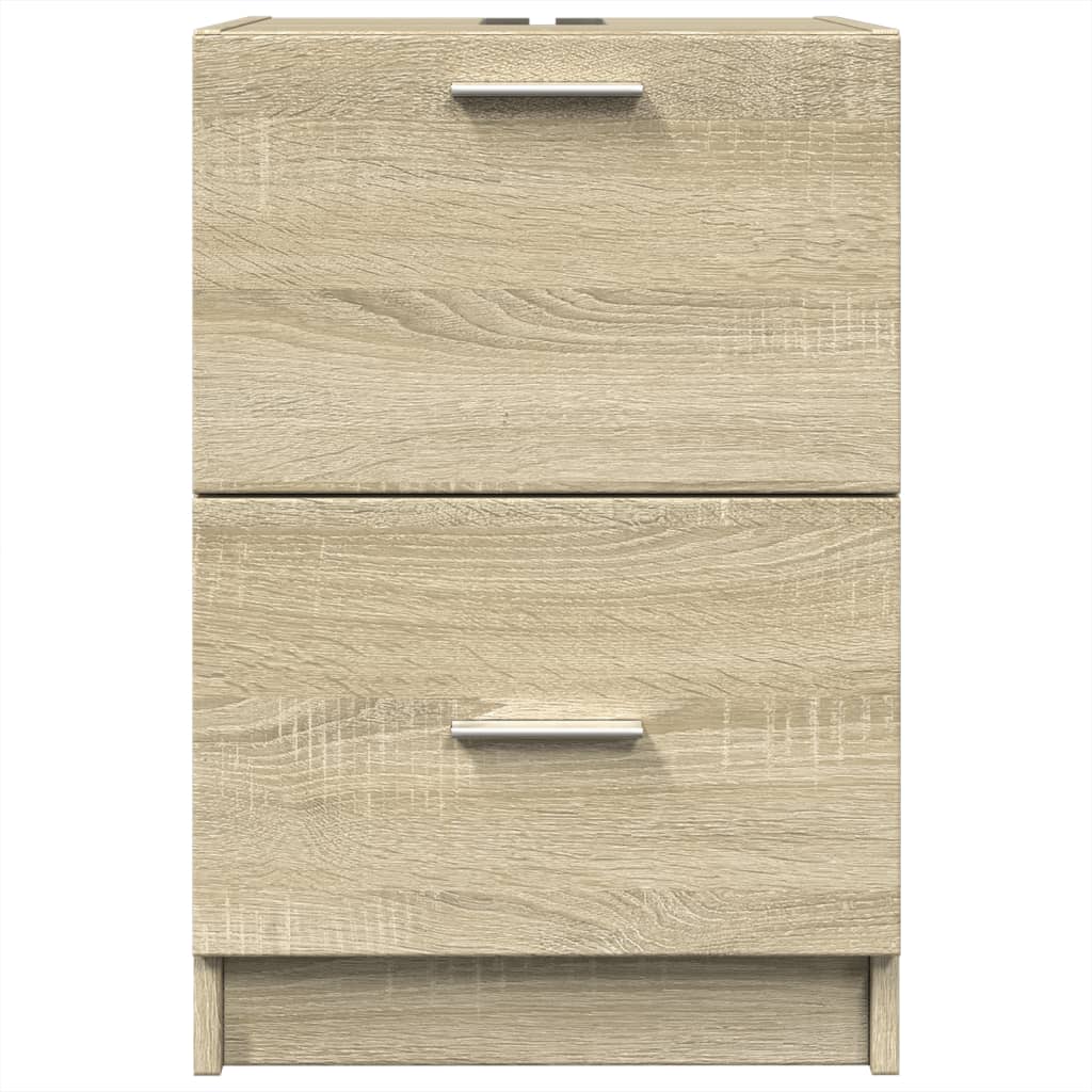 Mobile Sottolavabo Rovere Sonoma 63x30x54 cm in Truciolare