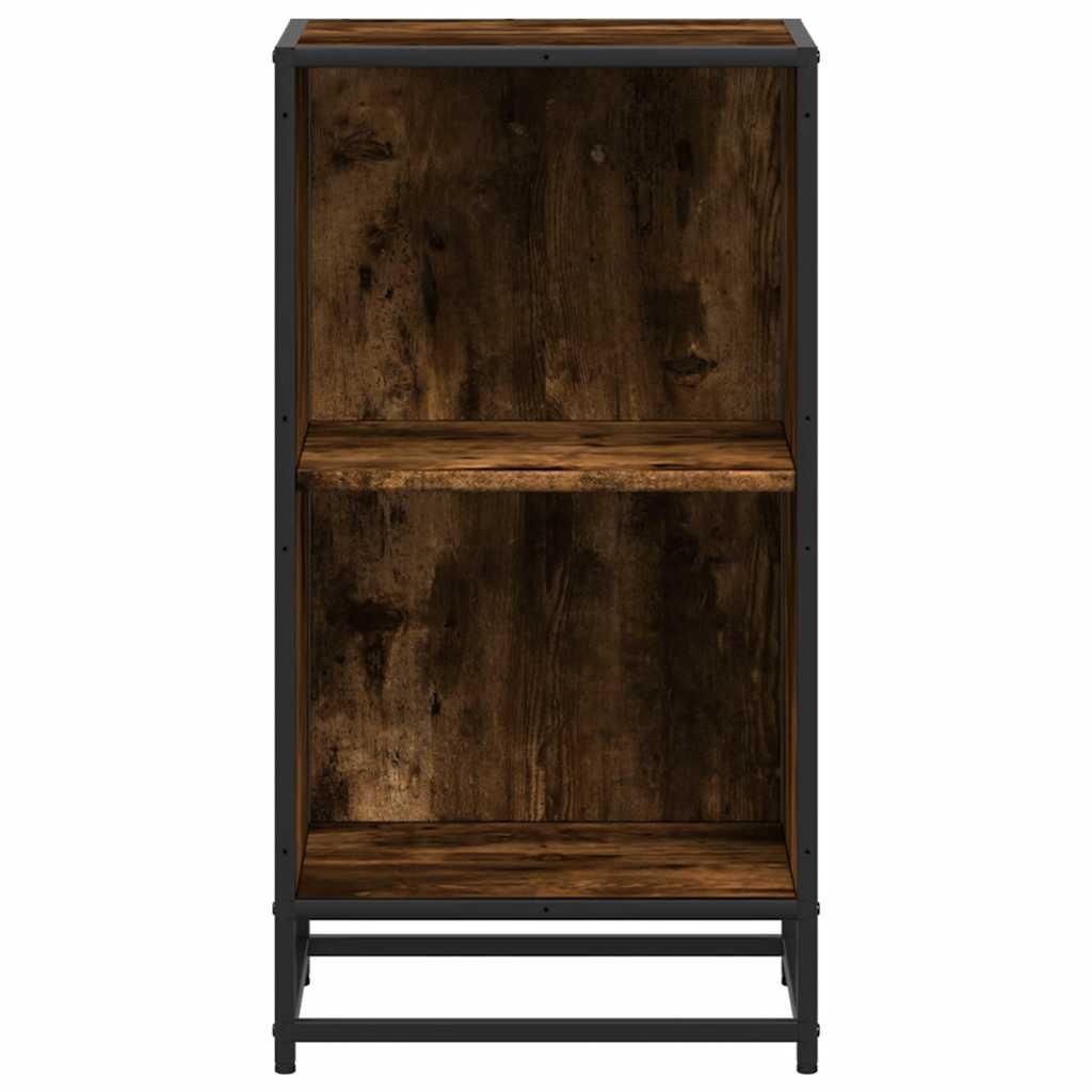 Libreria Rovere Fumo 40x35x76 cm in Legno Multistrato