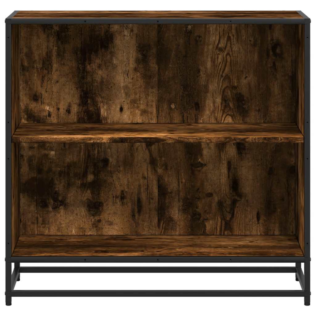 Libreria Rovere Fumo 80,5x35x76 cm in Legno Multistrato