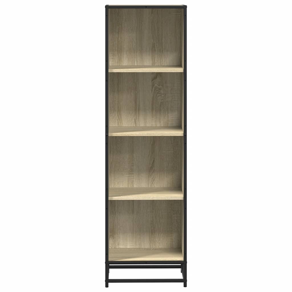 Libreria Rovere Sonoma 40x35x139 cm in Legno Multistrato