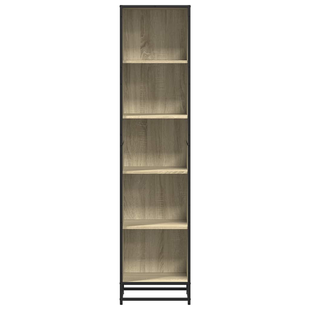 Libreria Rovere Sonoma 40x35x170,5 cm in Legno Multistrato