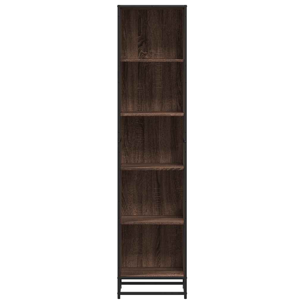 Libreria Rovere Marrone 40x35x170,5 cm in Legno Multistrato