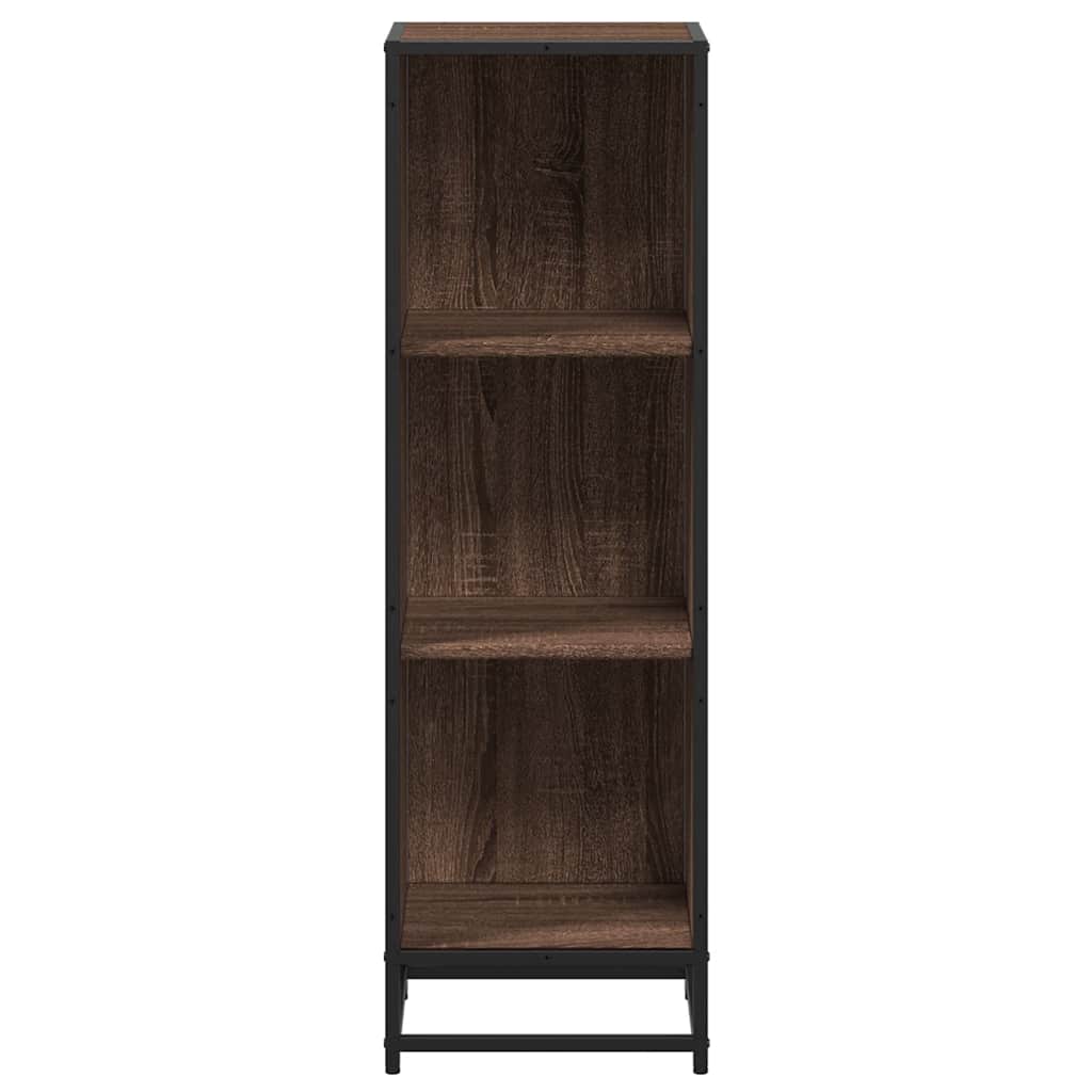 Libreria Rovere Marrone 33,5x33x107,5 cm in Legno Multistrato