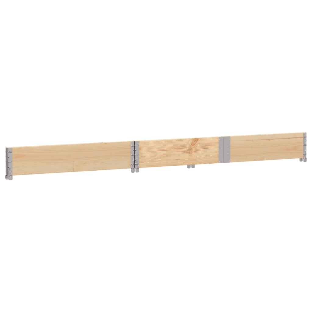 Paretale per Pallet 150x100 cm in Legno Massello di Pino