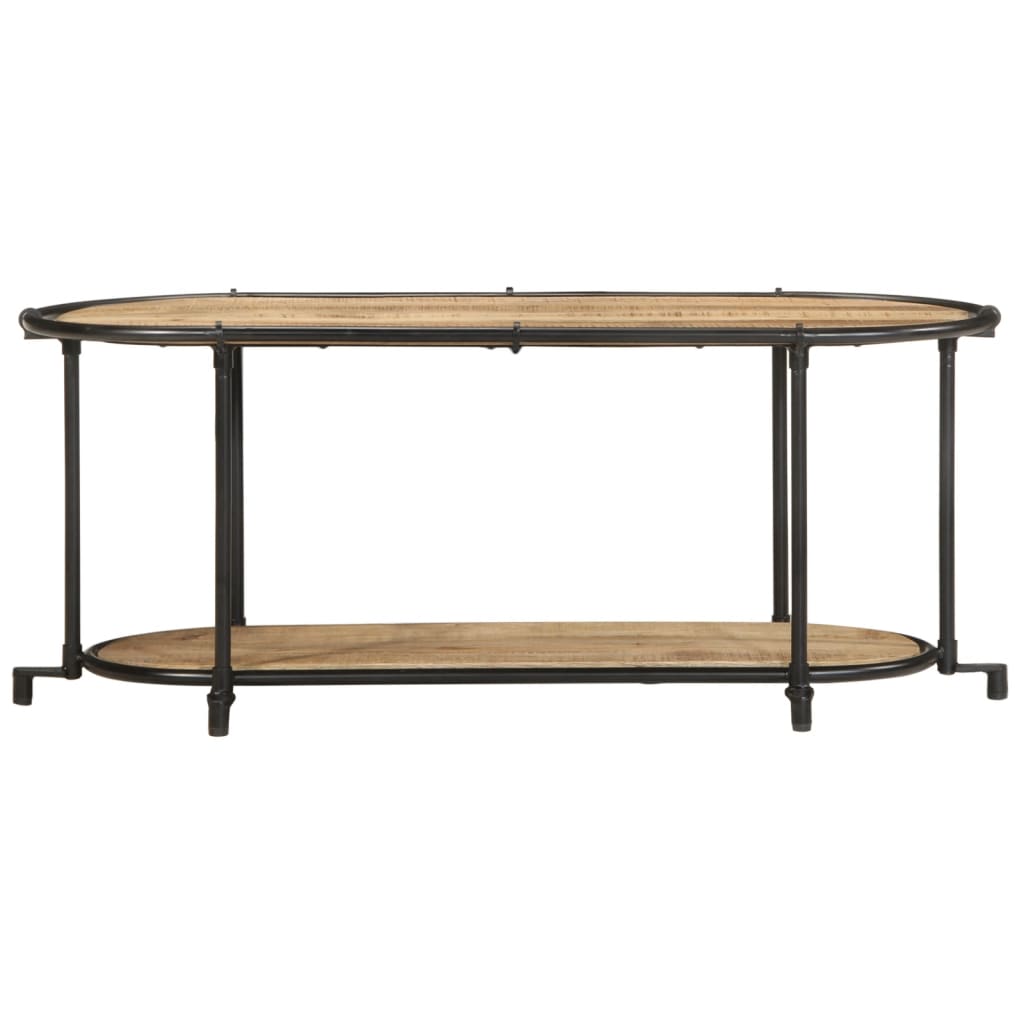 Mobile Porta TV 100x42x40 cm in Massello di Mango Grezzo
