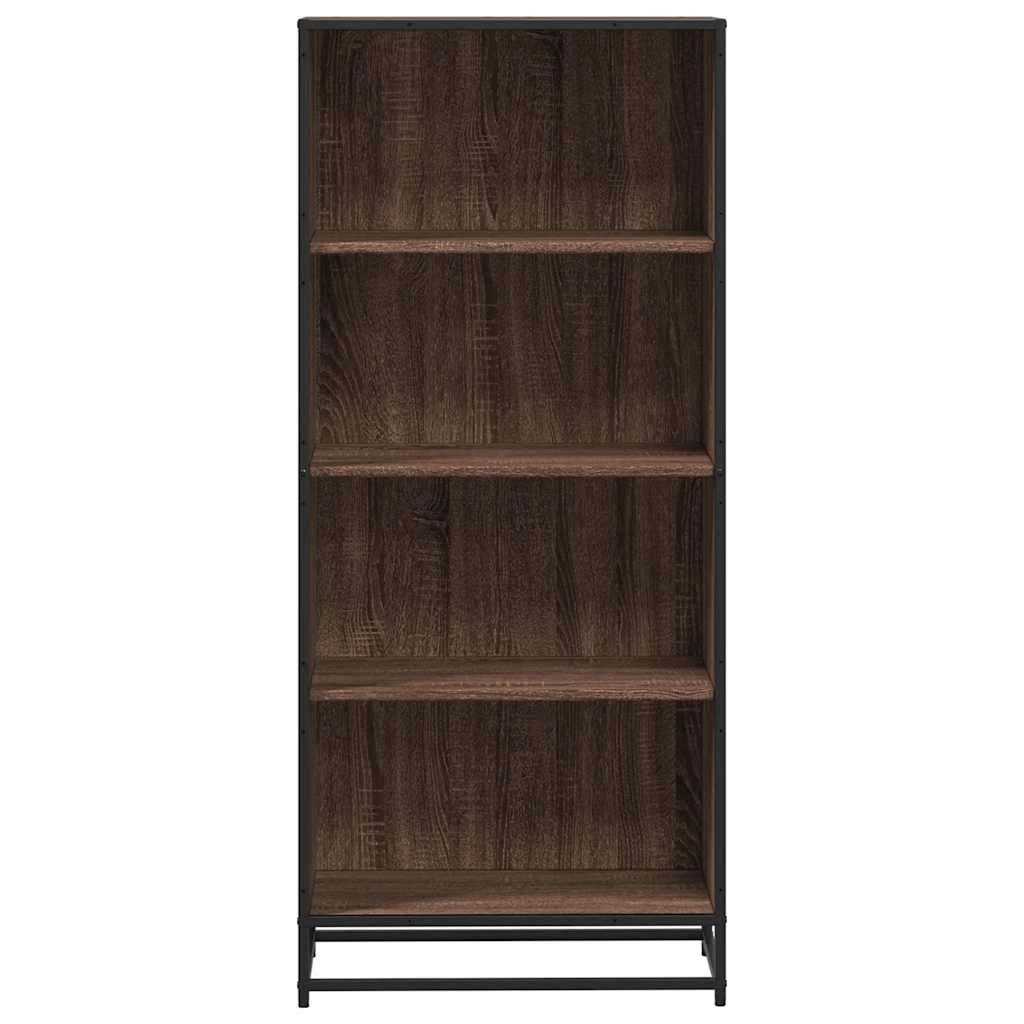 Libreria Rovere Marrone 60x35x139 cm in Truciolato
