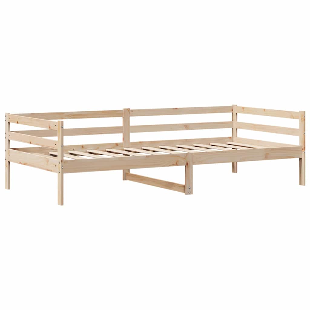 Dormeuse con Cassetti 80x200 cm in Legno Massello di Pino