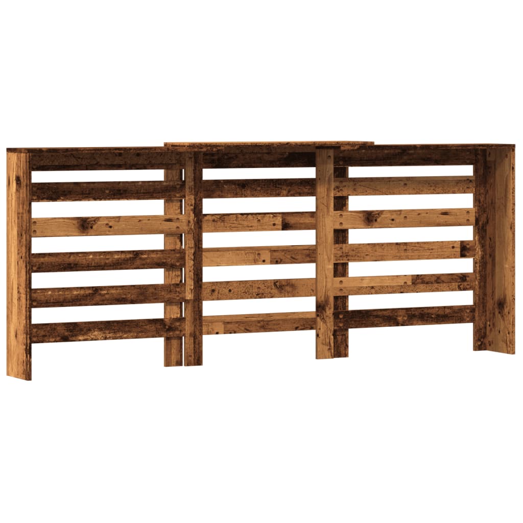 Copertura Termosifone Legno Antico 205x21,5x83,5 cm Multistrato