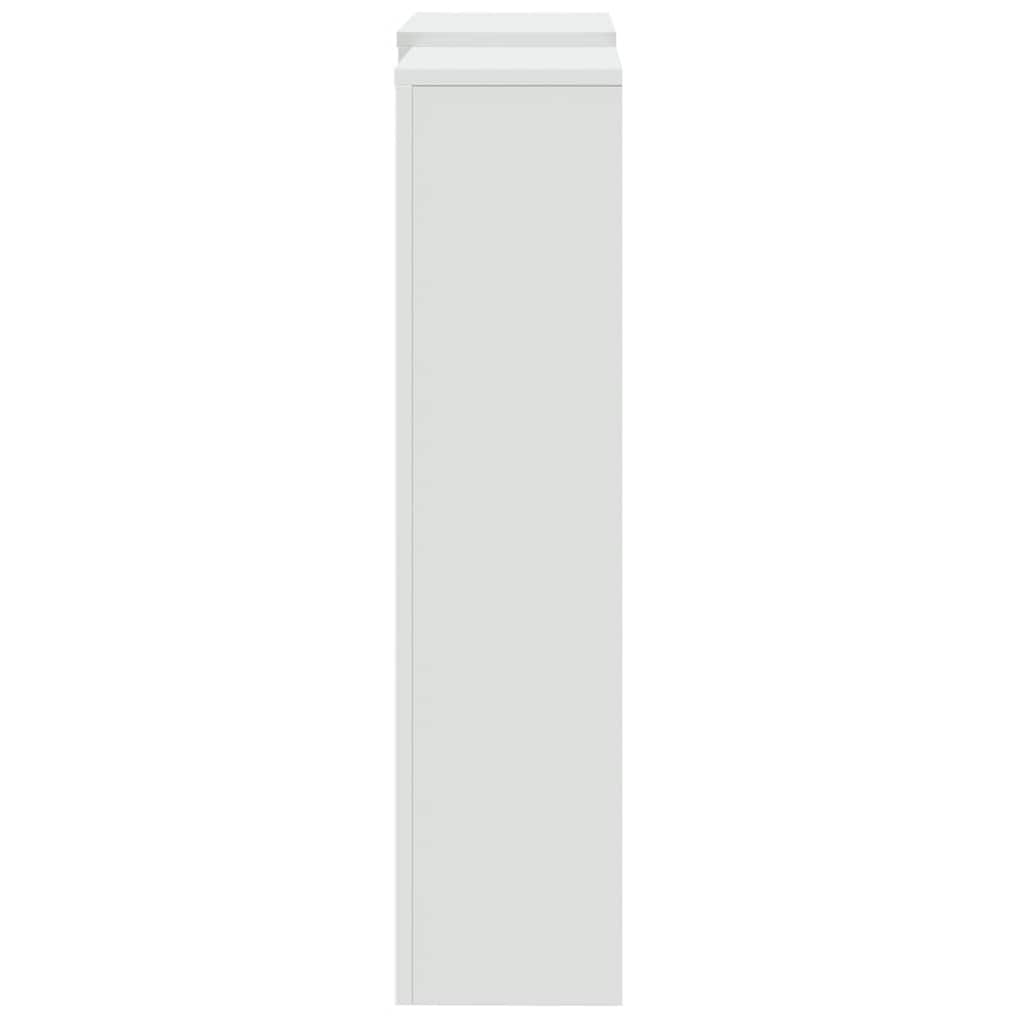 Copertura Termosifone Bianca 205x21,5x83,5 cm Legno Multistrato