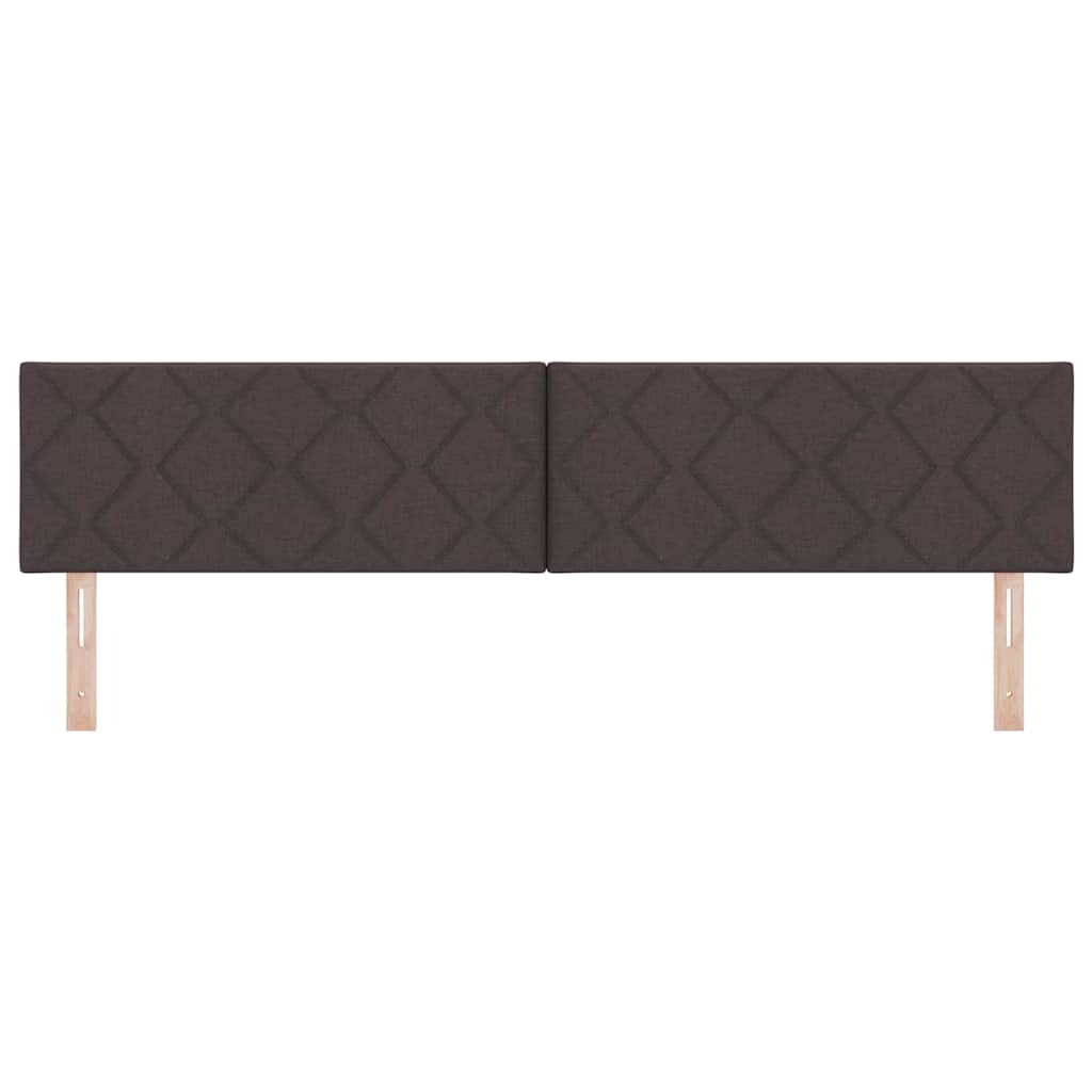 Testiera Marrone 200 cm Tessuto