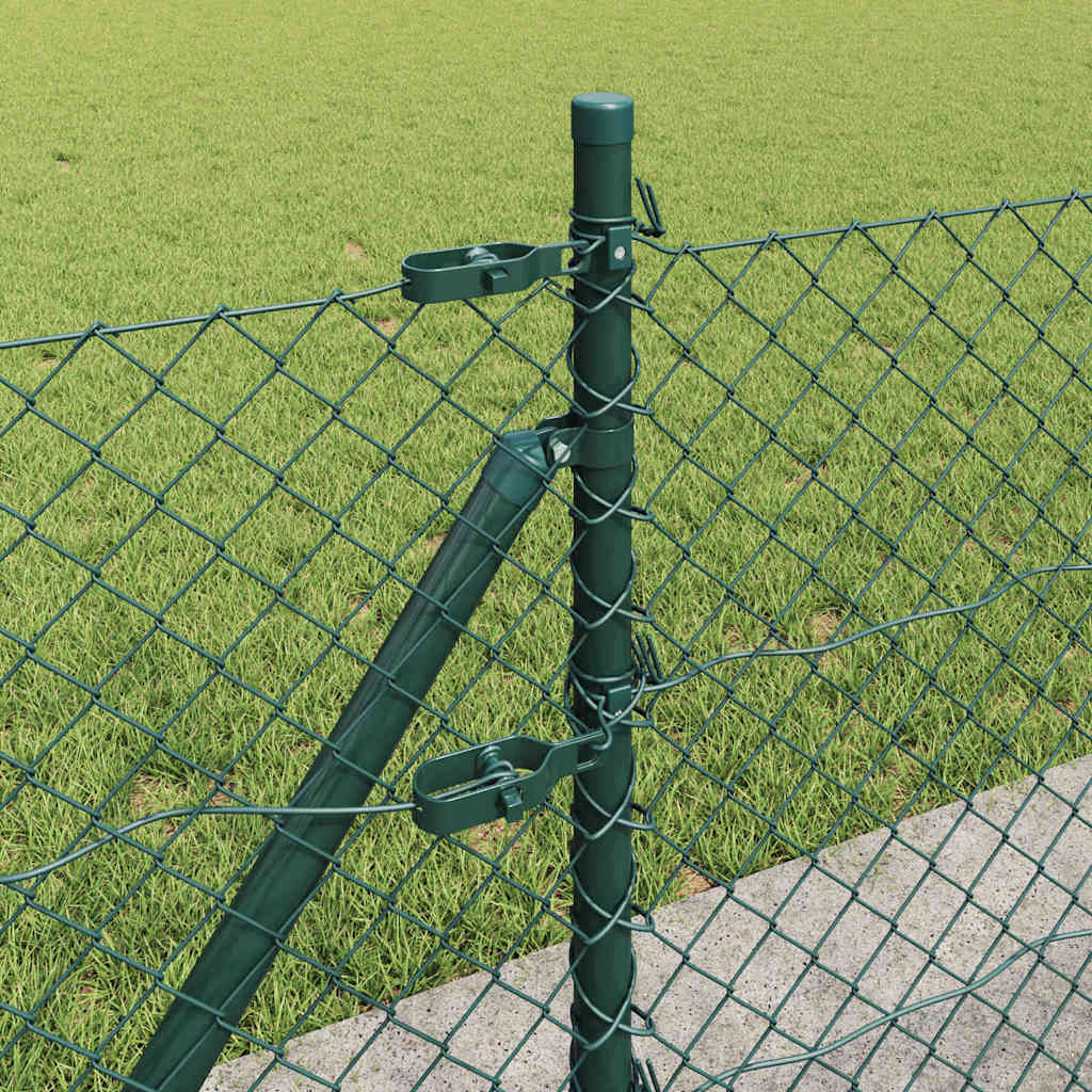 Palo della recinzione Verde 25 x 0,4 m (rete 40 x 40 mm)