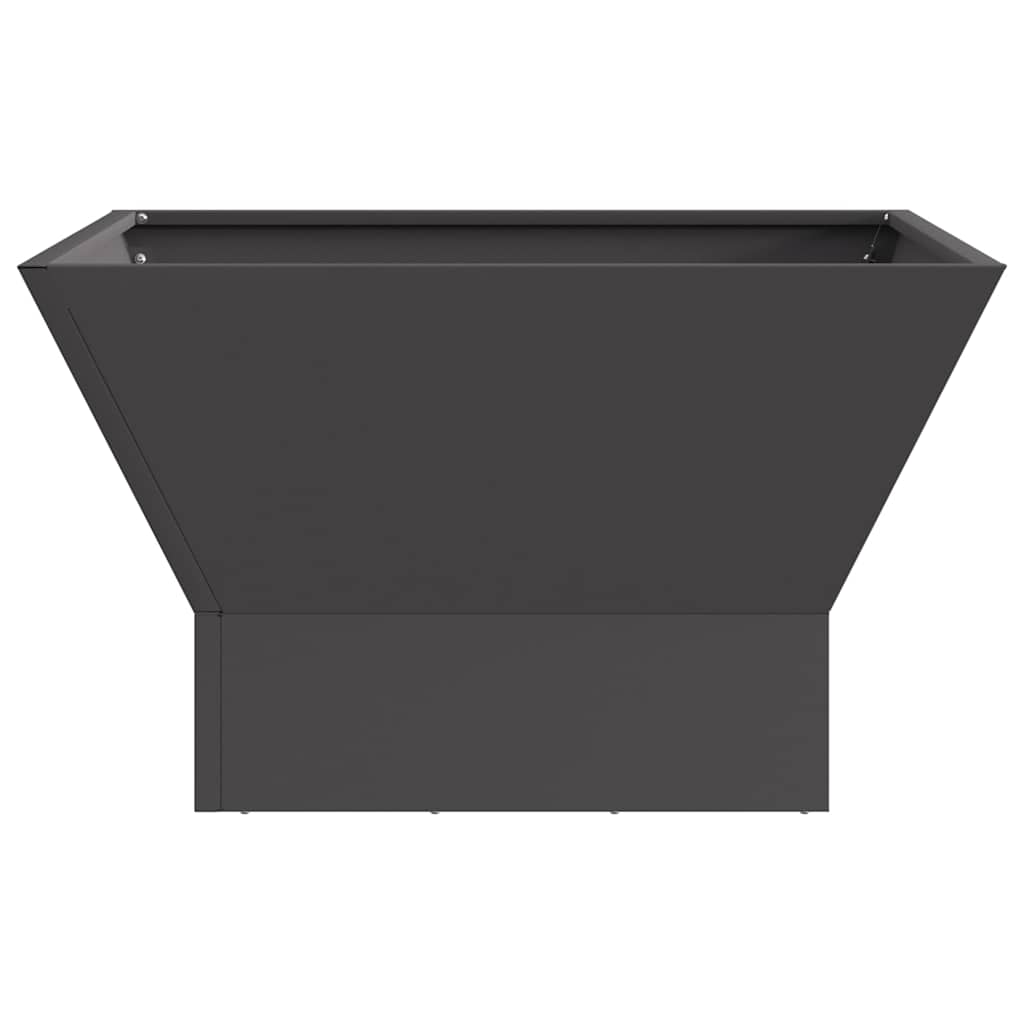 Focolare Nero 60 x 60 x 35 cm Acciaio