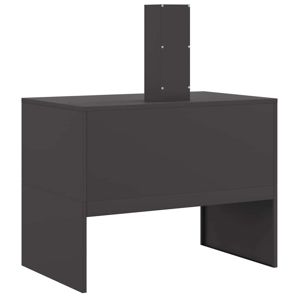 Focolare Nero 80 x 50 x 96 cm Acciaio laminato a freddo