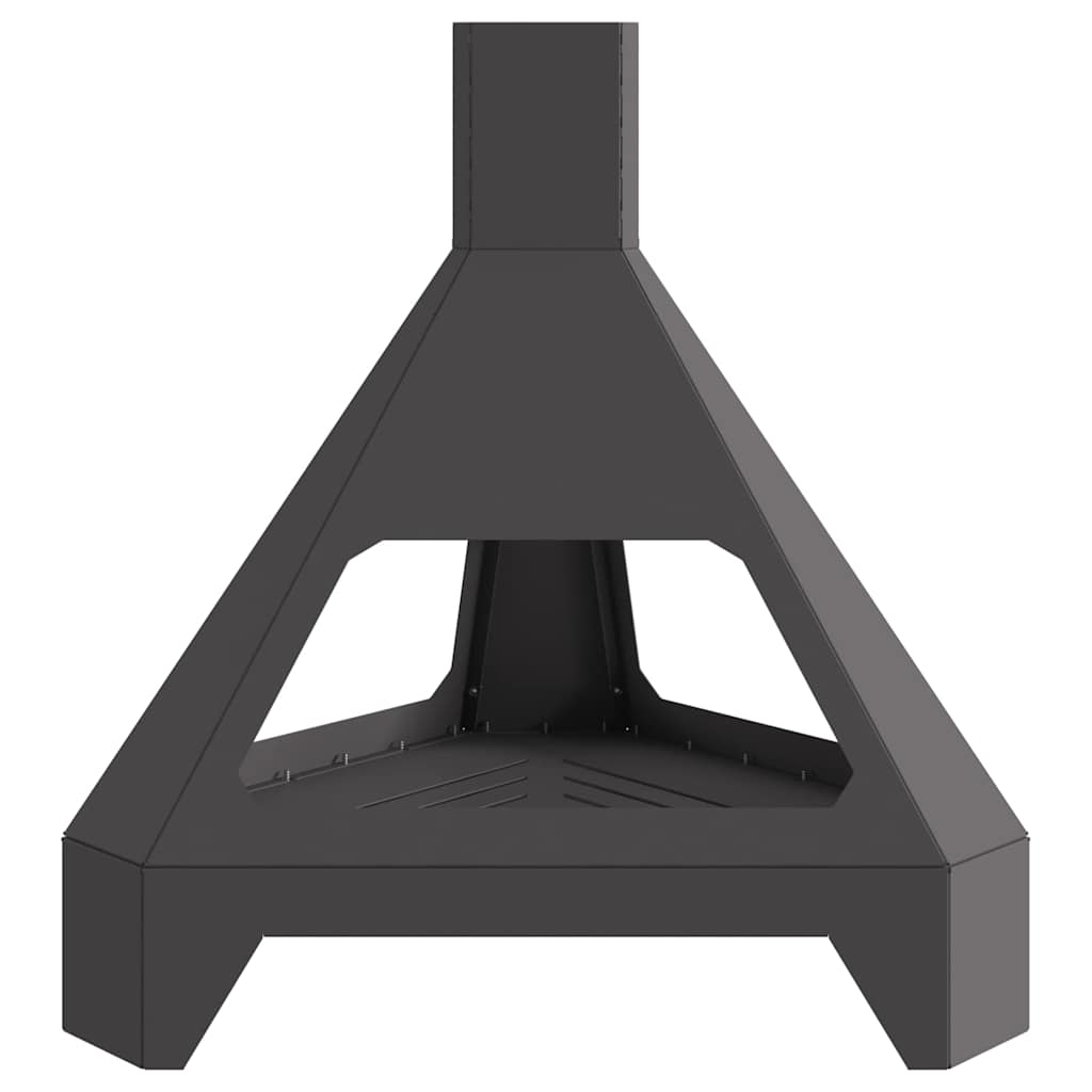 Focolare Nero 50 x 43 x 52 cm Acciaio