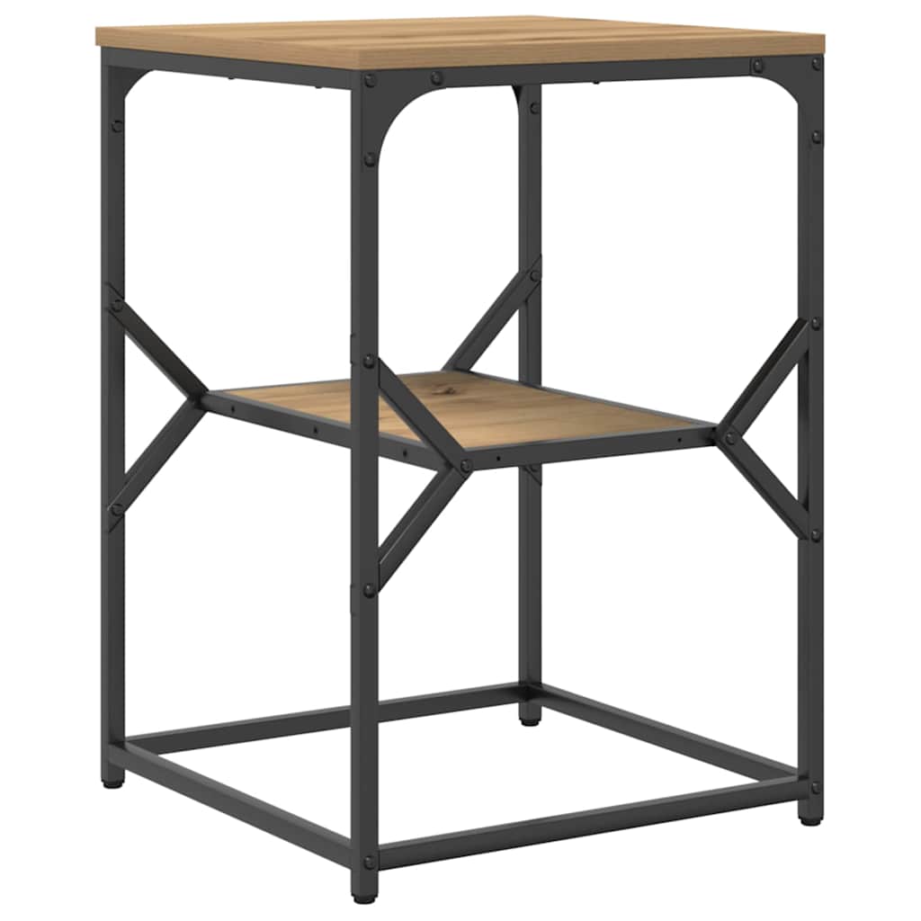 Tavolo laterale Rovere artigianale 41 x 40 x 60 cm