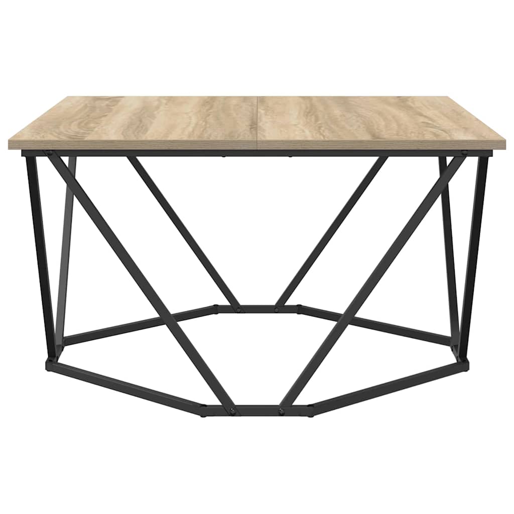 Tavolino da salotto Rovere Sonoma 80 x 80 x 45 cm