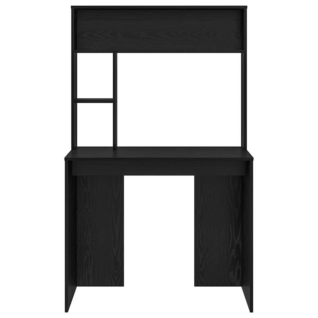 Scrivania Rovere Nero 91 x 50 x 149 cm Legno multistrato