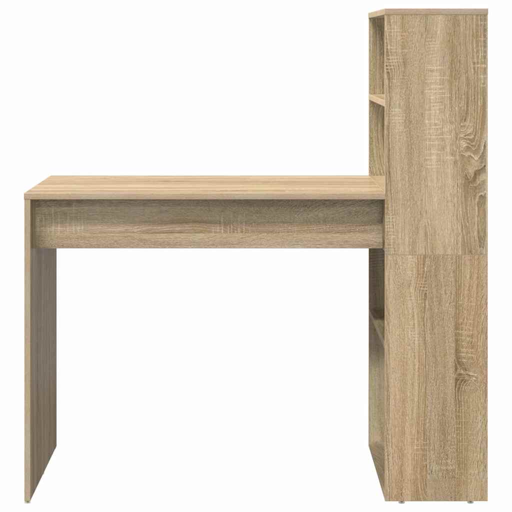 Scrivania Rovere Sonoma 113 x 54 x 120 cm Legno multistrato