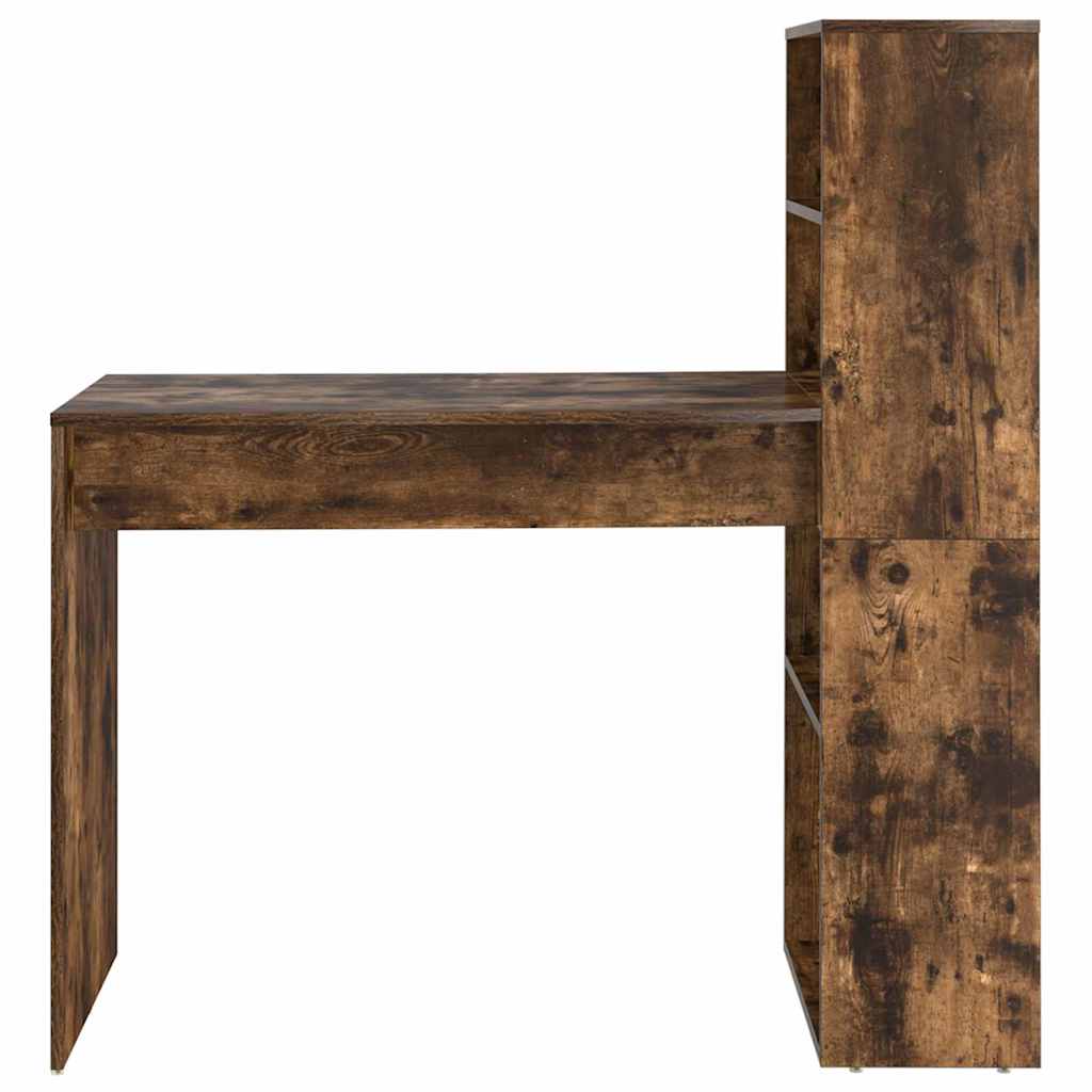 Scrivania Rovere fumé 113 x 54 x 120 cm Legno multistrato