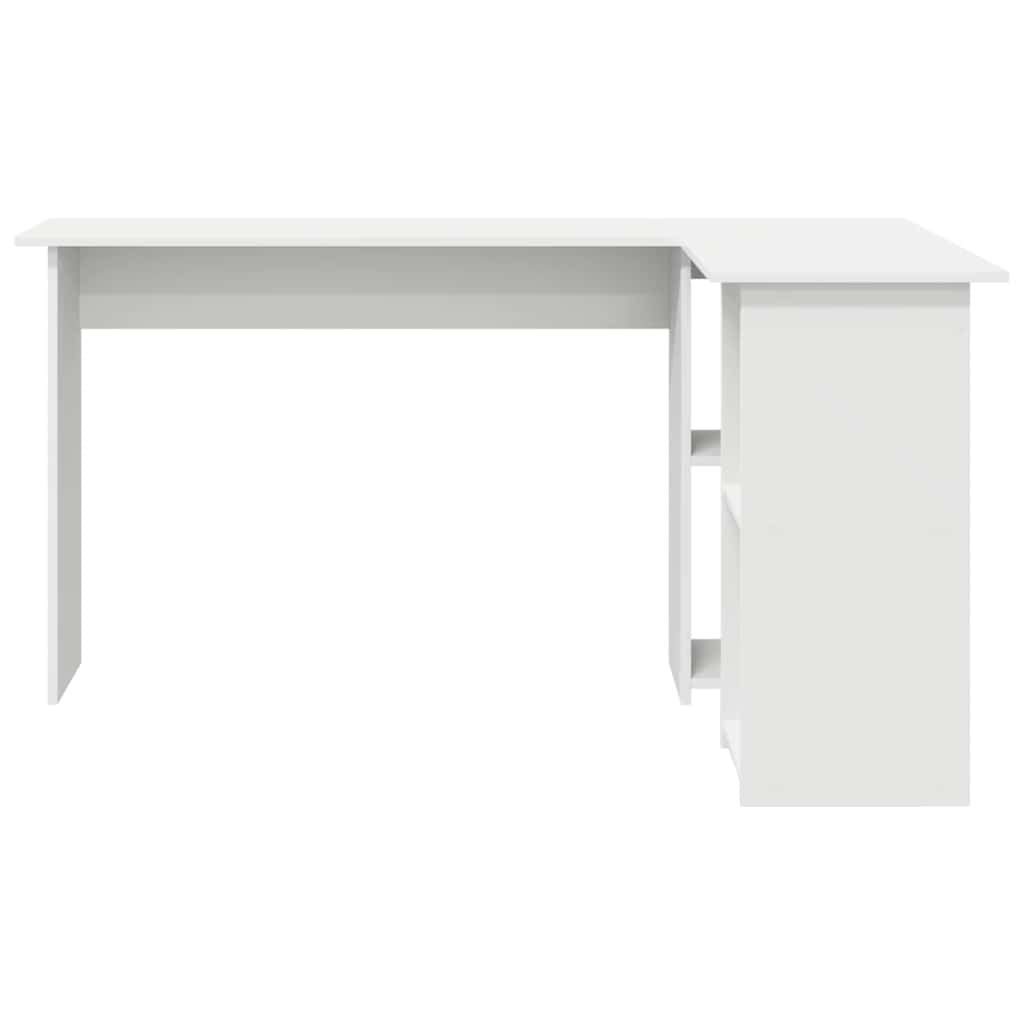 Scrivania Bianco 142 x 102 x 73 cm Legno multistrato