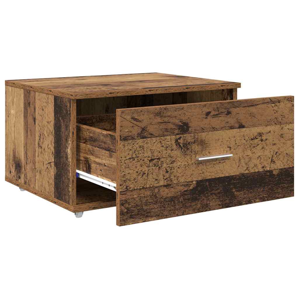 Mobile con Cassetti con ruota Legno vecchio 55 x 45 x 31 cm