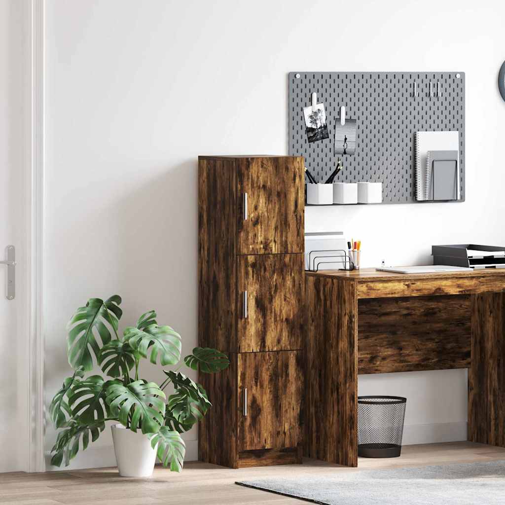 Credenza Rovere fumé 31.5 x 32 x 122.5 cm