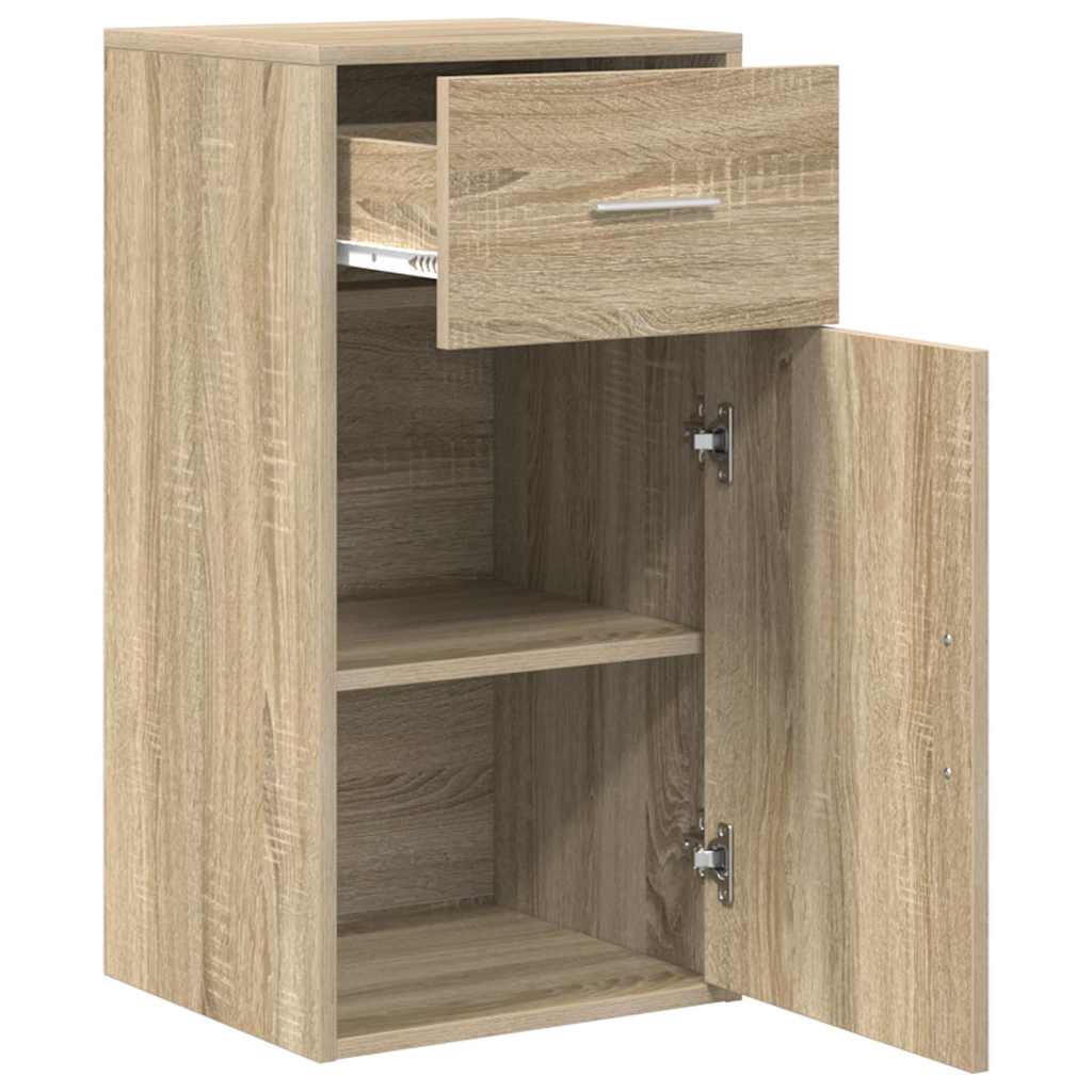 Credenza con cassetto Rovere Sonoma 38 x 34 x 75 cm