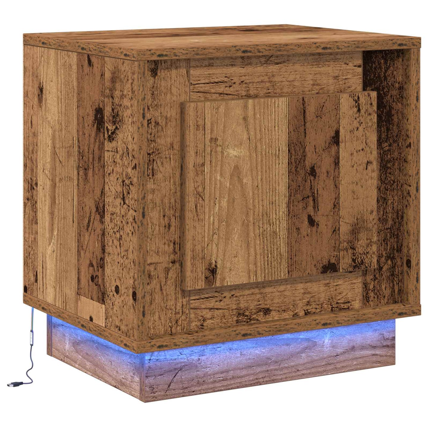 Armadio da Notte Legno vecchio 44 x 34,5 x 45 cm