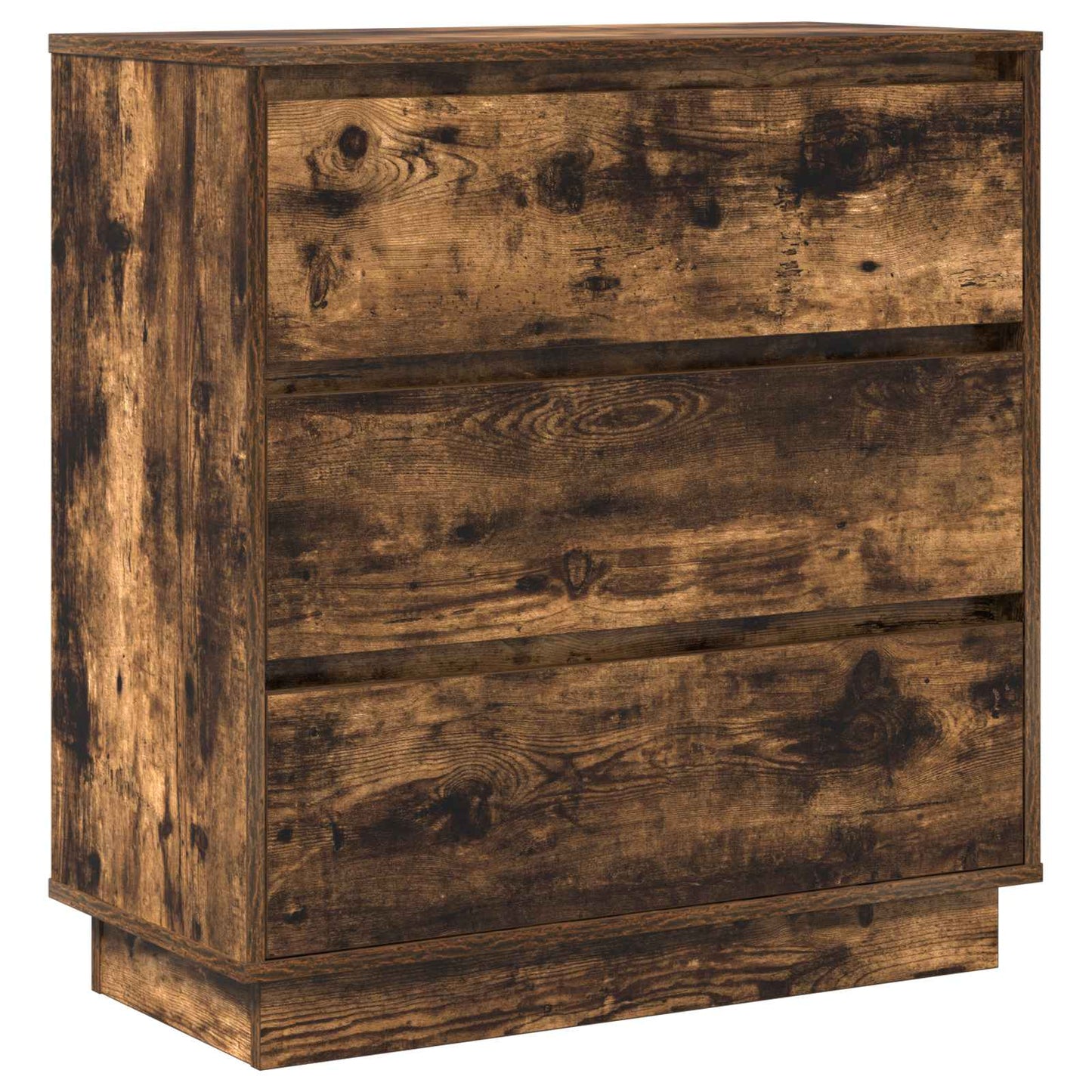 Armadio da Notte con cassetto Rovere fumé 71 x 34,5 x 75 cm