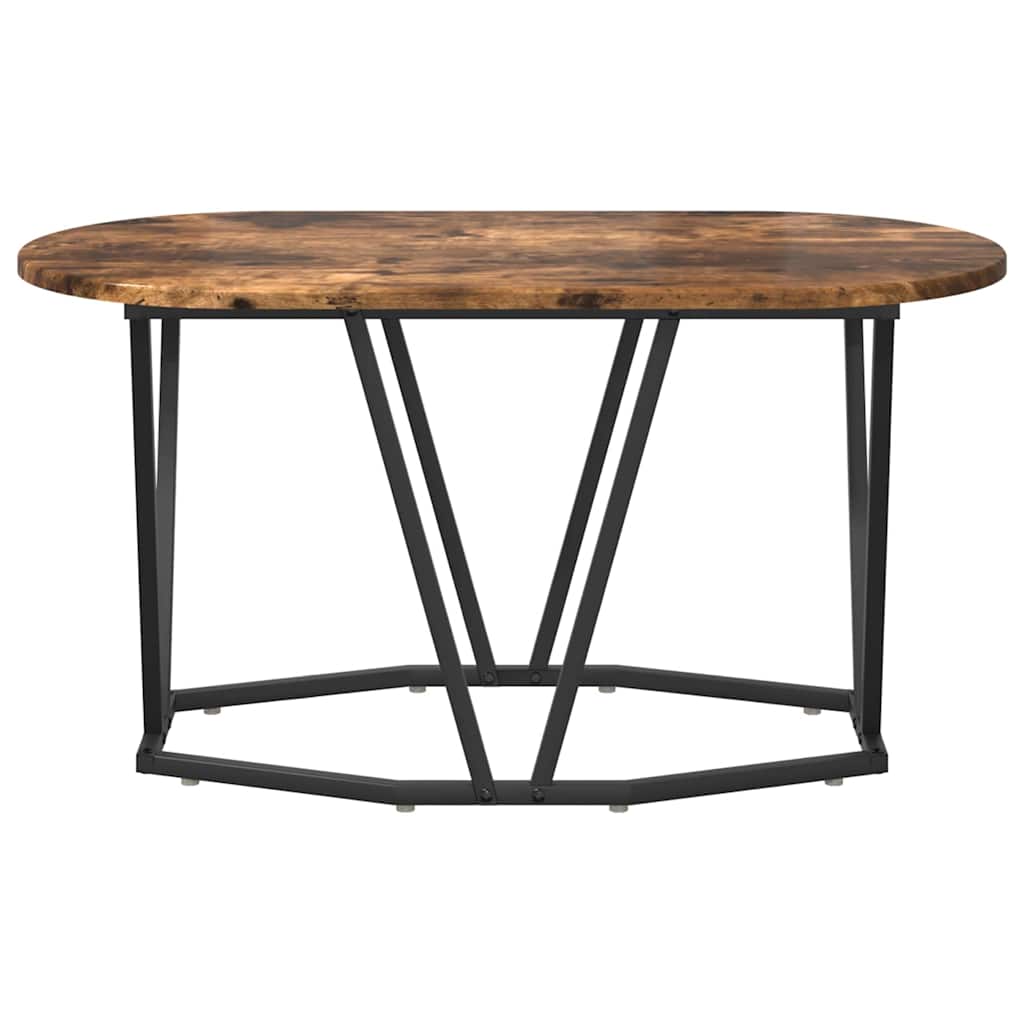 Tavolino da salotto Rovere fumé 80 x 40 x 40.5 cm