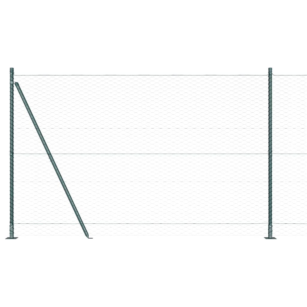 Palo della recinzione Verde 100 x 1,4 m (rete da 36 mm)