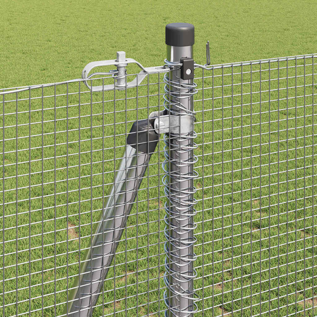 Palo della recinzione Argento 25 x 1,2 m (rete da 12 x 12 mm)