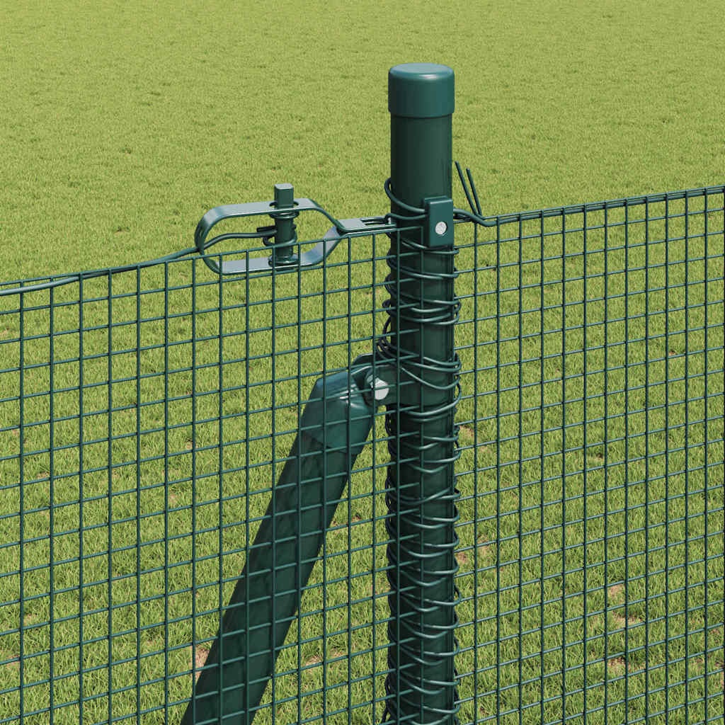 Palo della recinzione Verde 10 x 1,5 m (rete 12 x 12 mm)