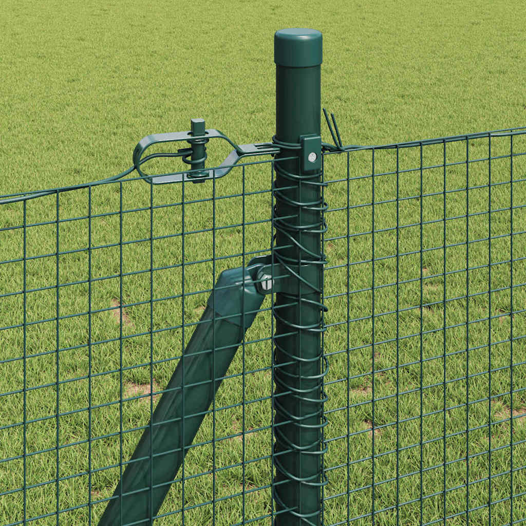 Palo della recinzione Verde 25 x 0,8 m (rete 19 x 19 mm)