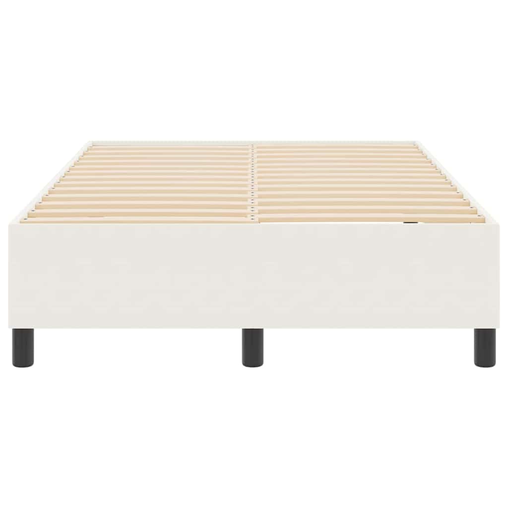 Struttura letto piattaforma Crema 120 x 200 cm Tessuto in Cords