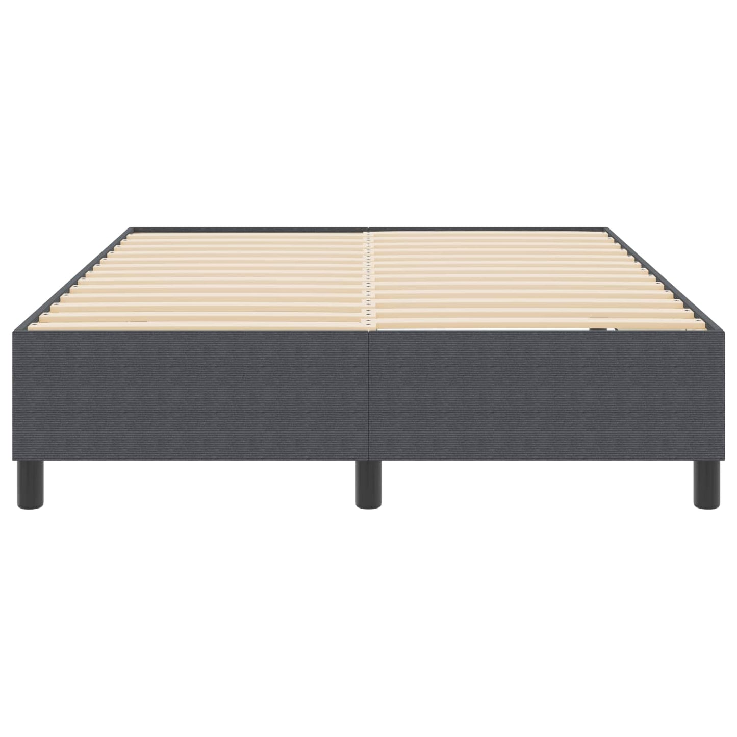 Struttura letto piattaforma Grigio scuro 140 x 200 cm