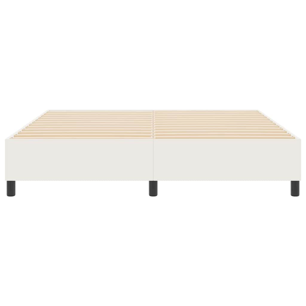 Struttura letto piattaforma Crema 180 x 200 cm Tessuto in Cords