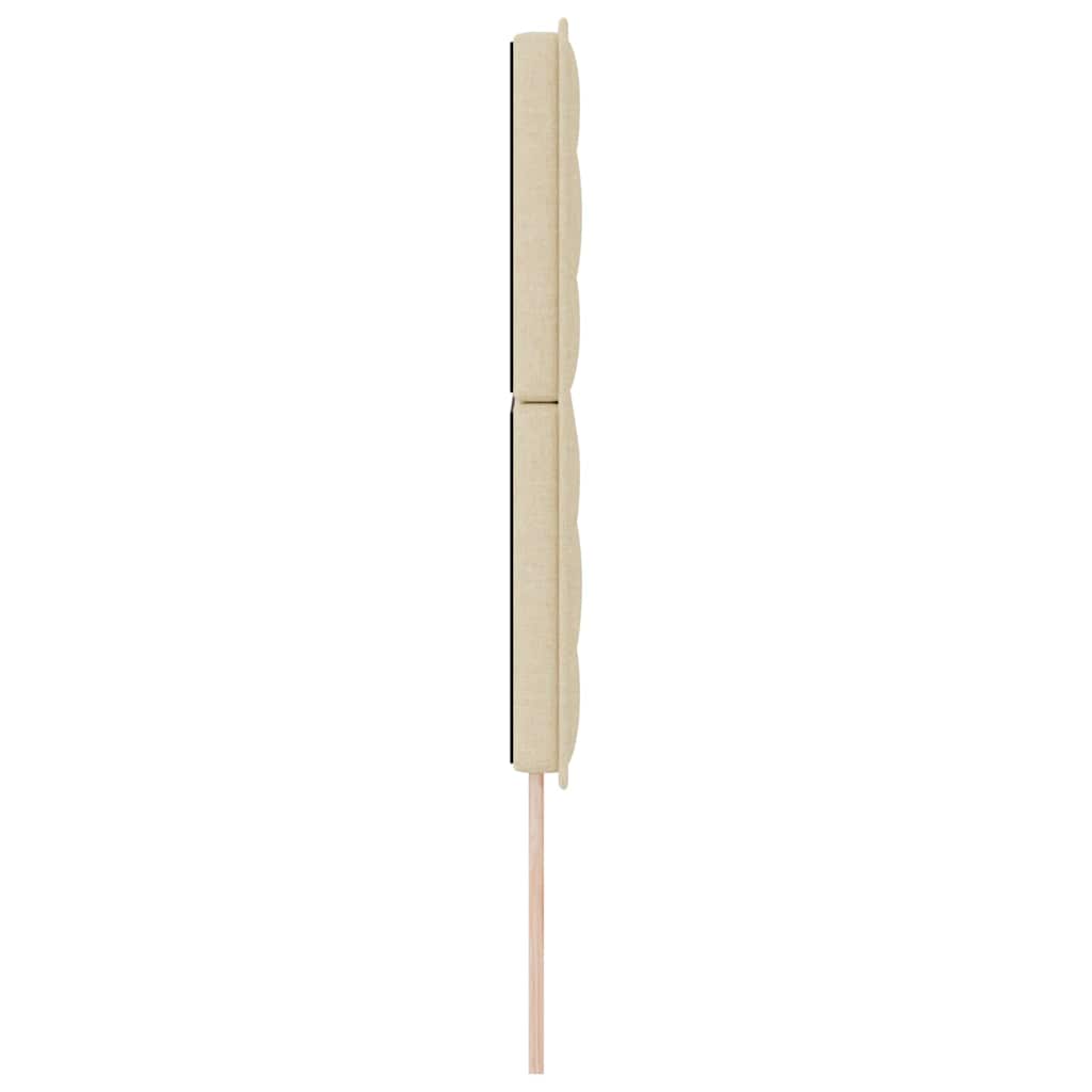 Testiera Crema 144 cm Tessuto