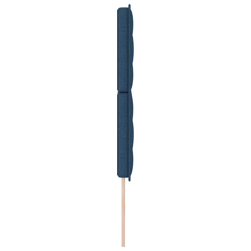 Testiera Blu 144 cm Tessuto