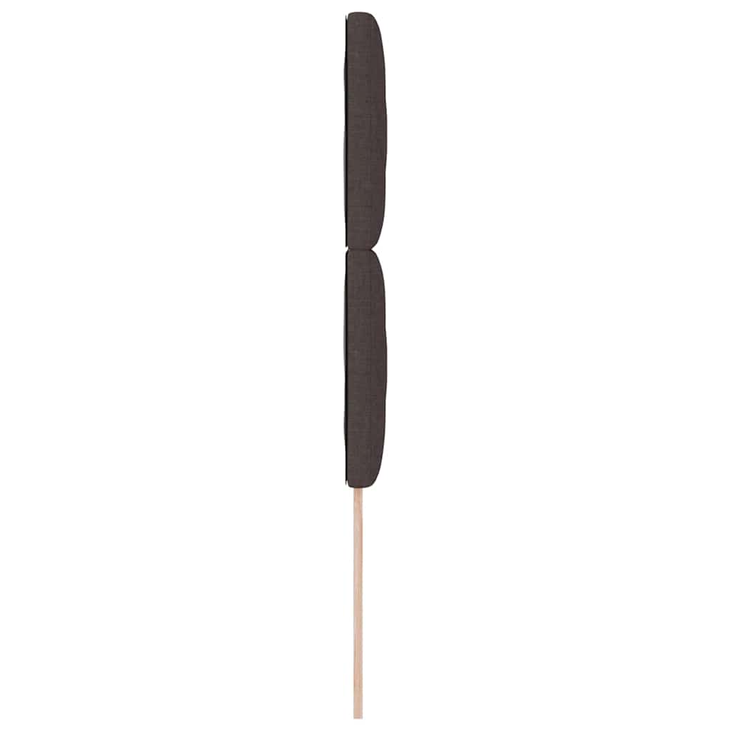 Testiera Marrone Scuro 100 cm Tessuto