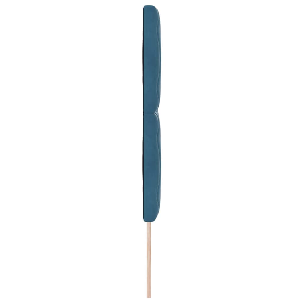 Testiera Blu Scuro 160 cm Velluto