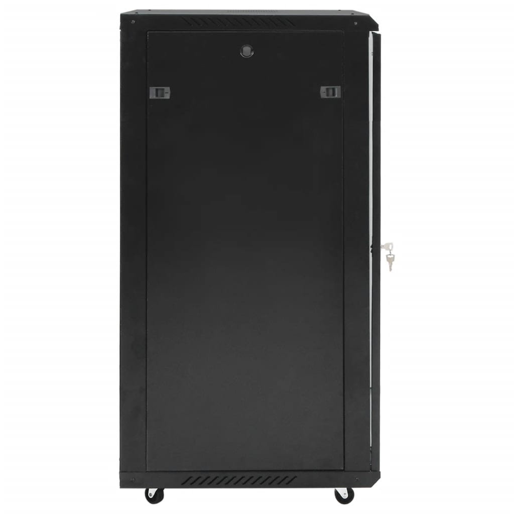Armadietto di Rete 22U 19" IP20 Nero 60x60x120 cm