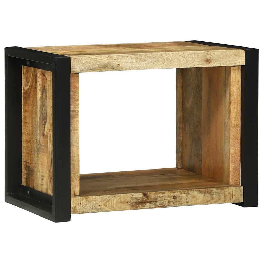Cubetto da Parete Marrone Legno di mango massello