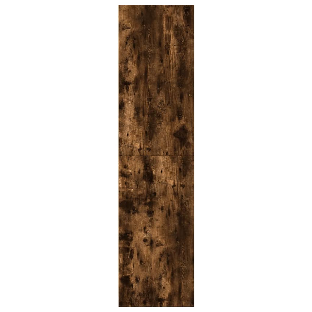 Armadio Rovere Fumo 50x50x200 cm in Legno tecnico