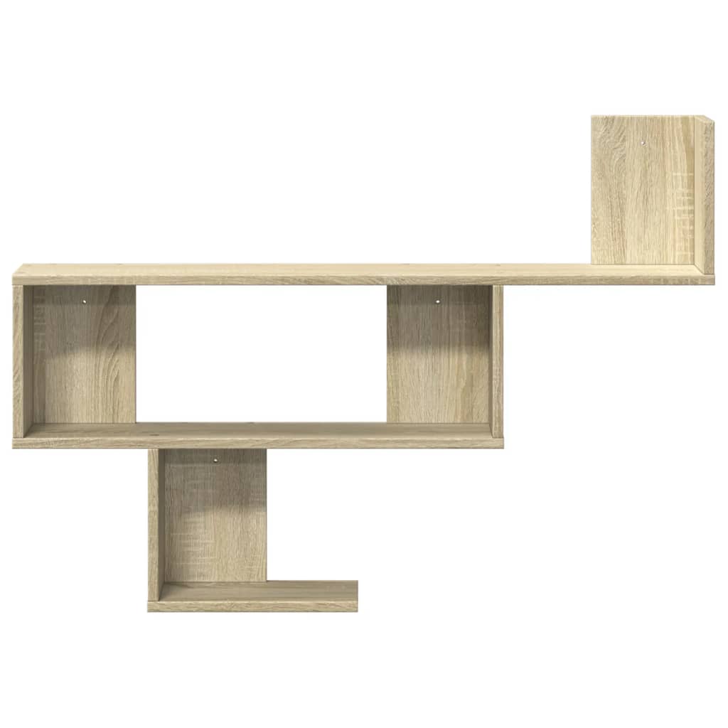 Scaffale a Parete Rovere Sonoma 100x15x70 cm in Truciolato