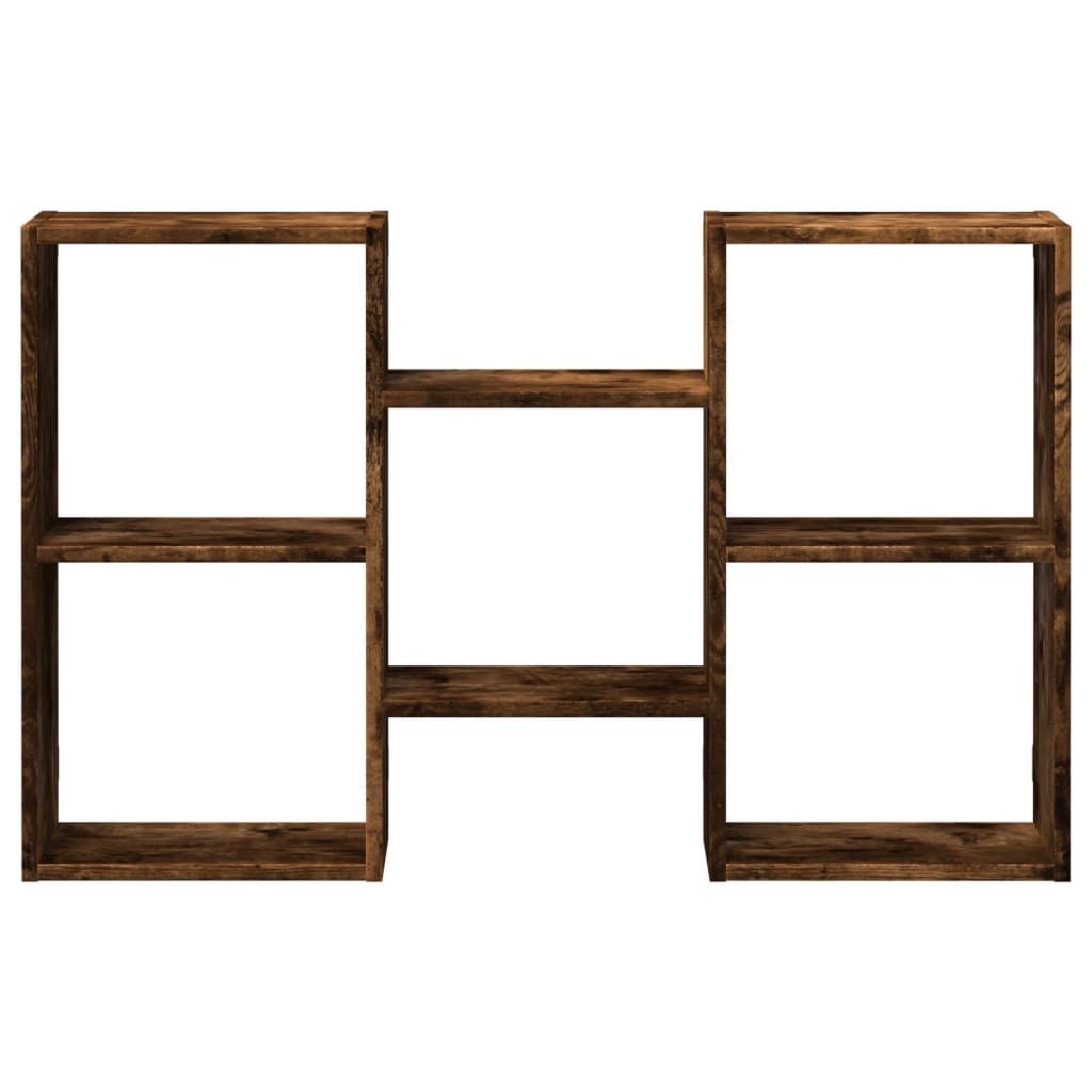 Mensola a Muro Rovere Fumo 96x18x60 cm in Truciolato